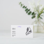 Carte De Visite Les patineurs artistiques sont frais (Debout devant)
