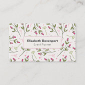 Carte De Visite Les Patters de Pink and Green (Devant)