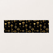 Carte De Visite Les Patters de Seamless avec Golden Keys (Extérieur déplié)