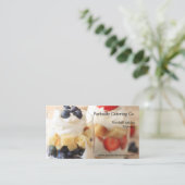 Carte De Visite Les petits fruits en verre (Debout devant)