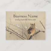 Carte De Visite Les premières fleurs de prune par Nishimura Goun, (Devant)