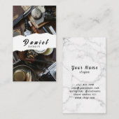 Carte De Visite Les professionnels de la coiffure font une impress (Devant / Derrière)