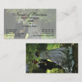 Carte De Visite Les Promenades (Les Poussettes) par Claude Monet (Devant / Derrière)