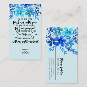 Carte De Visite Les promesses de Dieu pour chacun de vos besoins -