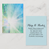 Carte De Visite Les raies curatifs de main de *~* de l'énergie (Devant / Derrière)