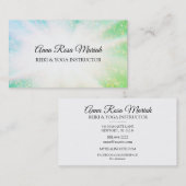 Carte De Visite *~* Les rayons de flambée d'énergie guérissent les (Devant / Derrière)