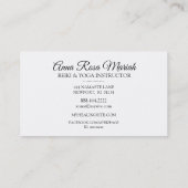 Carte De Visite *~* Les rayons de flambée d'énergie guérissent les (Dos)