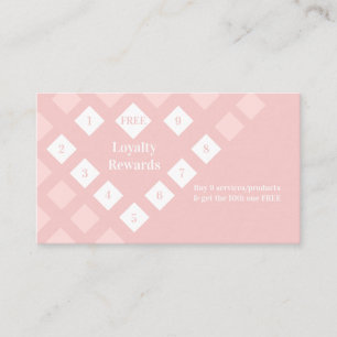 Carte De Visite Les récompenses de fidélité du coeur du Diamant so