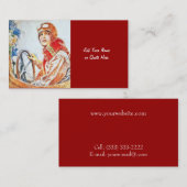 Carte De Visite Les rétros années 1920 (Devant / Derrière)