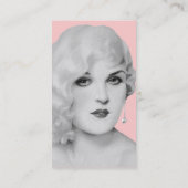 Carte De Visite Les rétros années 1930 de pin-up (Dos)