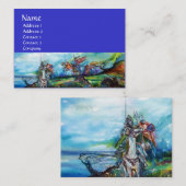 CARTE DE VISITE LES RIDERS DANS LA TEMPÊTE (Devant / Derrière)