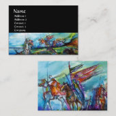 CARTE DE VISITE LES RIDERS DANS LA TEMPÊTE (Devant / Derrière)