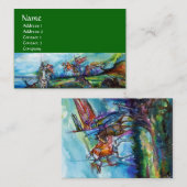 CARTE DE VISITE LES RIDERS DANS LA TEMPÊTE (Devant / Derrière)