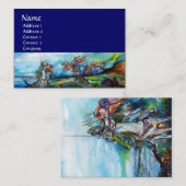 CARTE DE VISITE LES RIDERS DANS LA TEMPÊTE (Devant / Derrière)