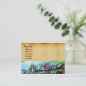 Carte De Visite LES RIDERS DANS LA TEMPÊTE MONOGRAM Parchemin topa (Debout devant)