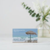 Carte De Visite Les salons sur la plage (Debout devant)