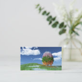Carte De Visite Les Signets de l'arbre de saison (Debout devant)