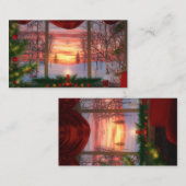 Carte De Visite Les Signets de Noël du paradis (Devant / Derrière)