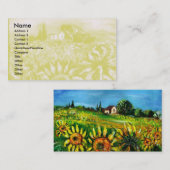 CARTE DE VISITE LES SOUFFRES ET LA CAMPAGNE EN TOSCANE- ITALIE (Devant / Derrière)