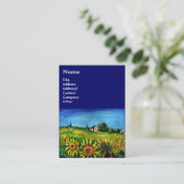 CARTE DE VISITE LES SOUFFRES ET LA CAMPAGNE EN TOSCANE- ITALIE (Debout devant)