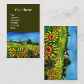 CARTE DE VISITE LES SOUFFRES ET LA CAMPAGNE EN TOSCANE- ITALIE (Devant / Derrière)