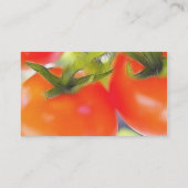 Carte De Visite Les tomates se ferment (Dos)