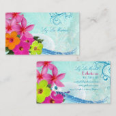 Carte De Visite Les vagues de PixDezines hula (Devant / Derrière)