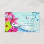 Carte De Visite Les vagues de PixDezines hula (Dos)