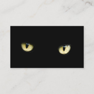 Carte De Visite Les yeux de chat