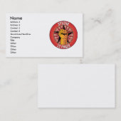 Carte De Visite L'espionnage est puissance (Devant / Derrière)