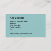 Carte De Visite L'esprit autochtone en Alaska (Dos)