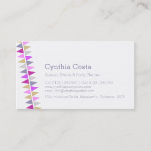 Carte De Visite L'étamine marque des événements de partie