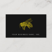 Carte De Visite Letterpress Bee (Devant)