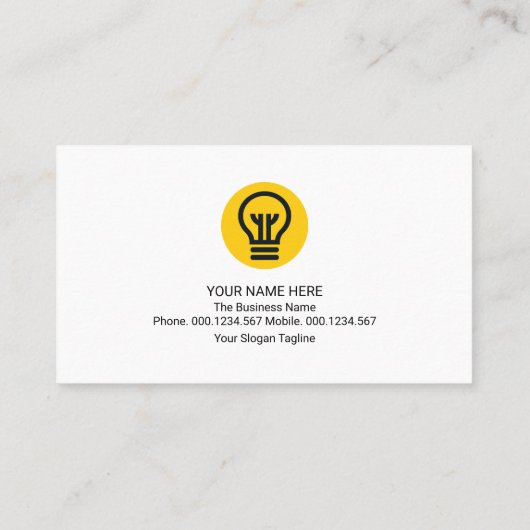 CARTE DE VISITE LETTRE-H D'ÉVOLUTION ÉLECTRIQUE (Dos)