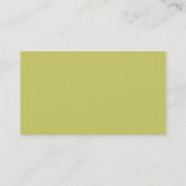 Carte De Visite Lettres utilisées (Dos)