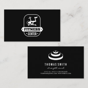 Carte De Visite Levage du poids   Fitness   Formateur personnel