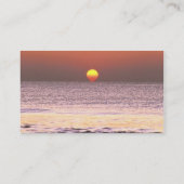 Carte De Visite Lever de soleil (Dos)