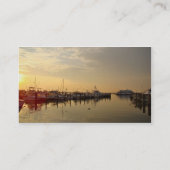 Carte De Visite Lever du soleil à Atlantic Highlands New Jersey (Dos)