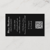 Carte De Visite Lever Du Soleil Au-Dessus Du Clouds (Dos)