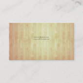 Carte De Visite Lever du soleil dans l'aveugle de canard (Dos)