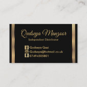 Carte De Visite Lèvres à Parties scintillant roses chaudes et Conf (Dos)