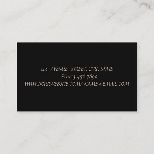 Carte De Visite Lèvres, Ciseaux, Lèvres, Ciseaux (Dos)