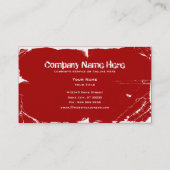 Carte De Visite lèvres de poison (Dos)