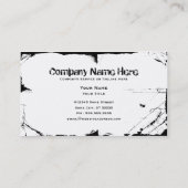 Carte De Visite lèvres de poison (Dos)