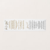 Carte De Visite Lèvres rouge et or - Lipsense (Intérieur déplié)