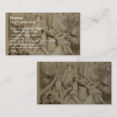 Carte De Visite Lewis Morrison dans 'le maître des cérémonies (Devant / Derrière)