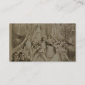 Carte De Visite Lewis Morrison dans 'le maître des cérémonies (Dos)