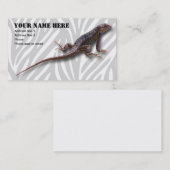 CARTE DE VISITE LÉZARD #1 (Devant / Derrière)