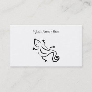 Carte De Visite Lézard, votre nom ici