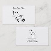 Carte De Visite Lézard, votre nom ici (Devant / Derrière)